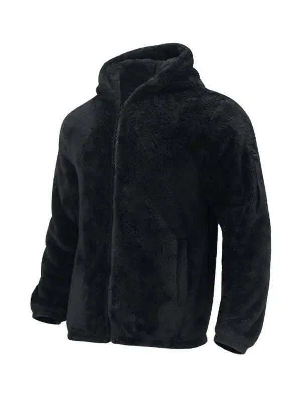Stilla | Hættetrøje fleece mænd vinterjakke