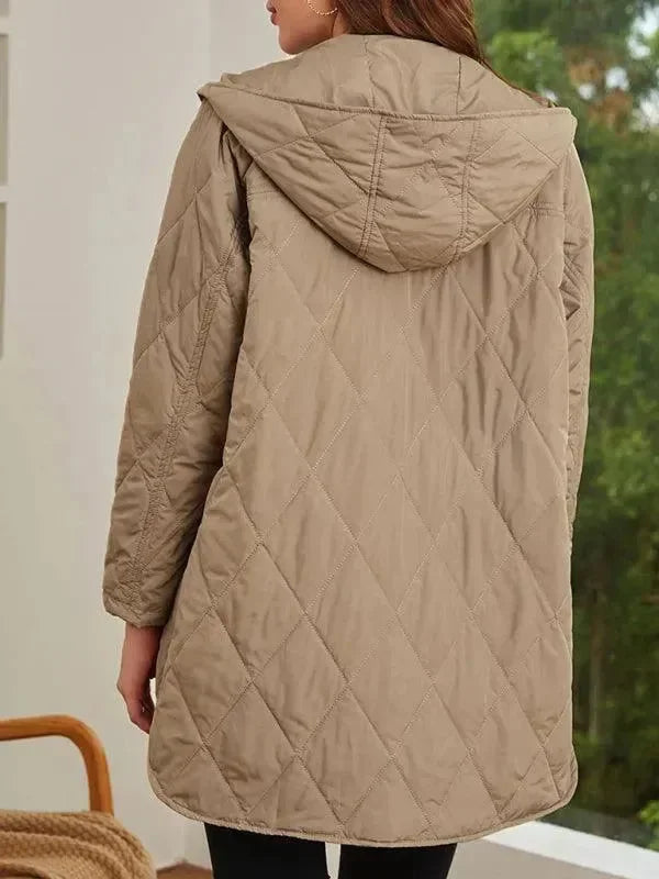 Stilla | Hætte puffer frakke damer