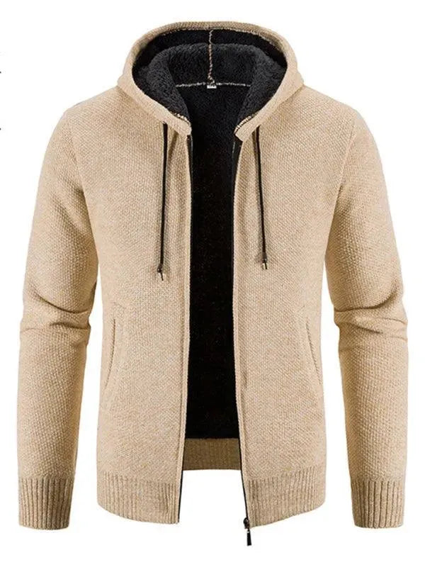 Stilla | Zipper Herre Strikjakke Pullover