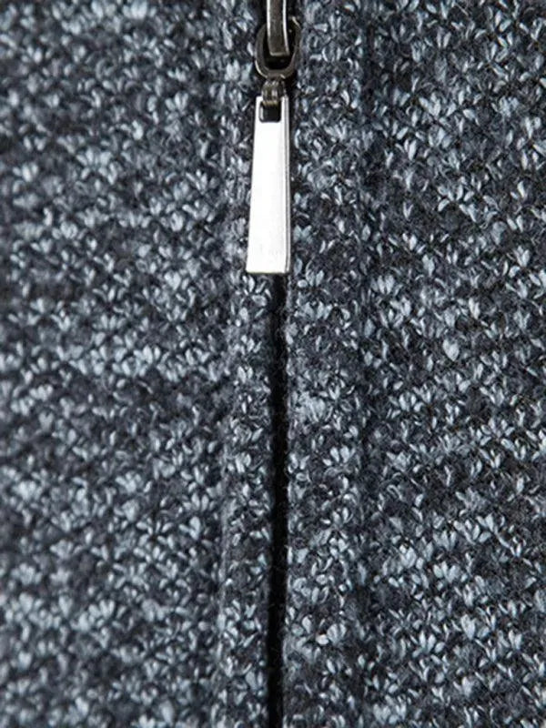 Stilla | Zipper Herre Strikjakke Pullover