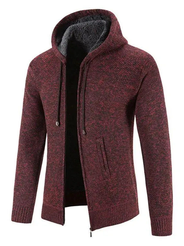 Stilla | Zipper Herre Strikjakke Pullover