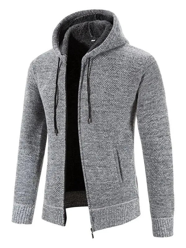 Stilla | Zipper Herre Strikjakke Pullover