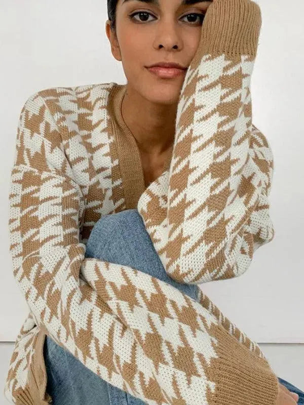 Stilla | Komfortabel Strik Kvinder Strikjakke Sweater