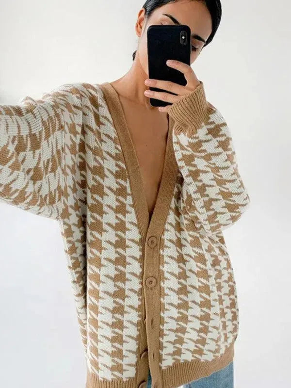Stilla | Komfortabel Strik Kvinder Strikjakke Sweater