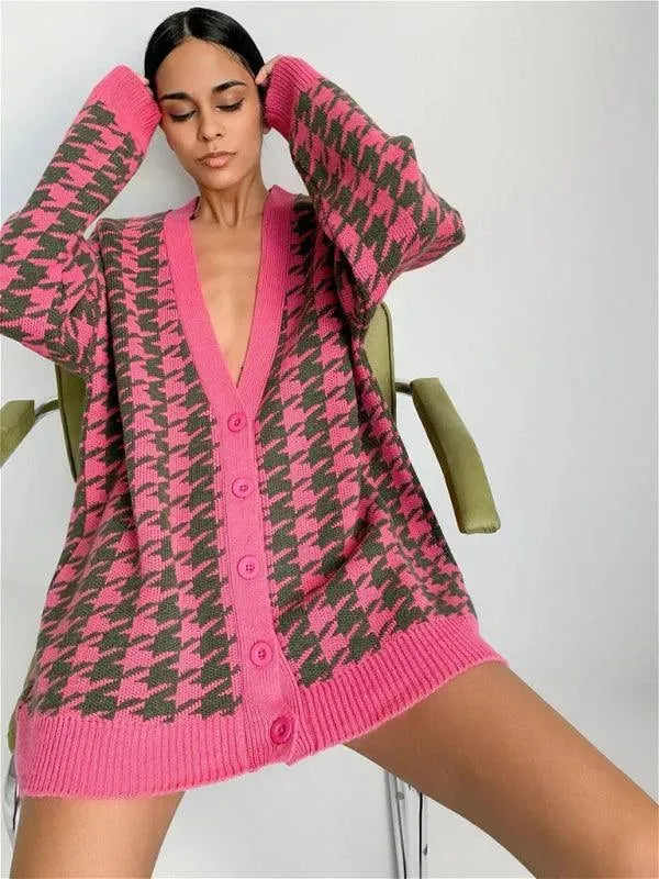 Stilla | Komfortabel Strik Kvinder Strikjakke Sweater