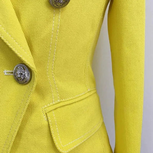 Stilla | Ibiza Quilted Blazer Damen - Lækkert - Ensfarvet