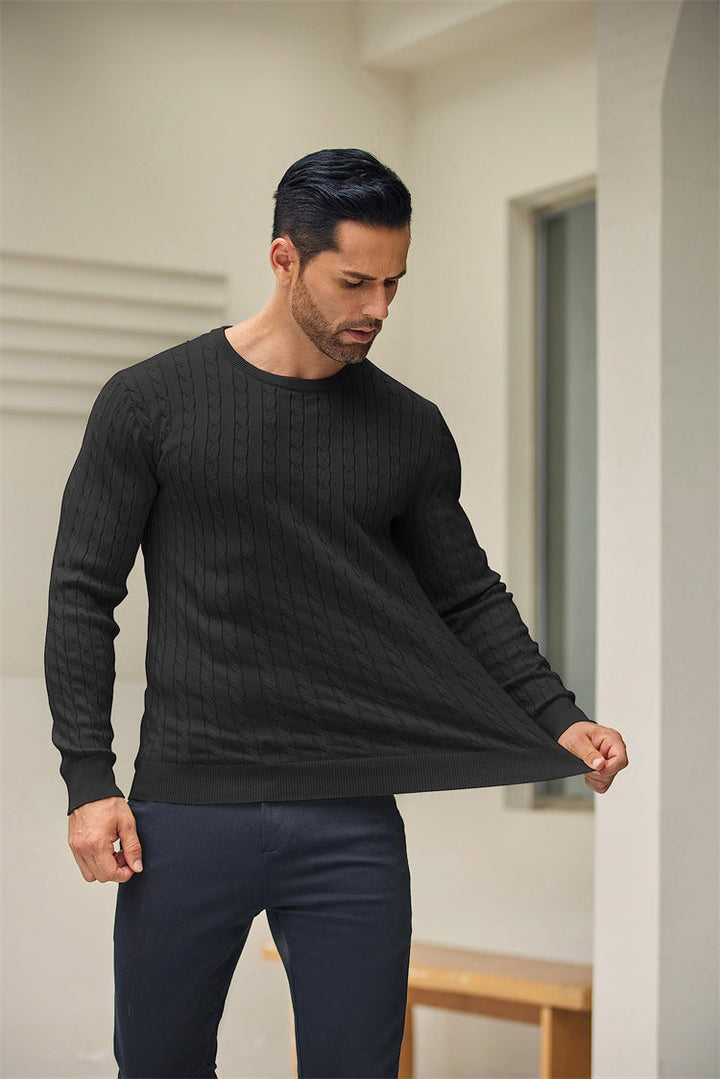 Stilla | Elegant Fletstrikpullover til Mænd