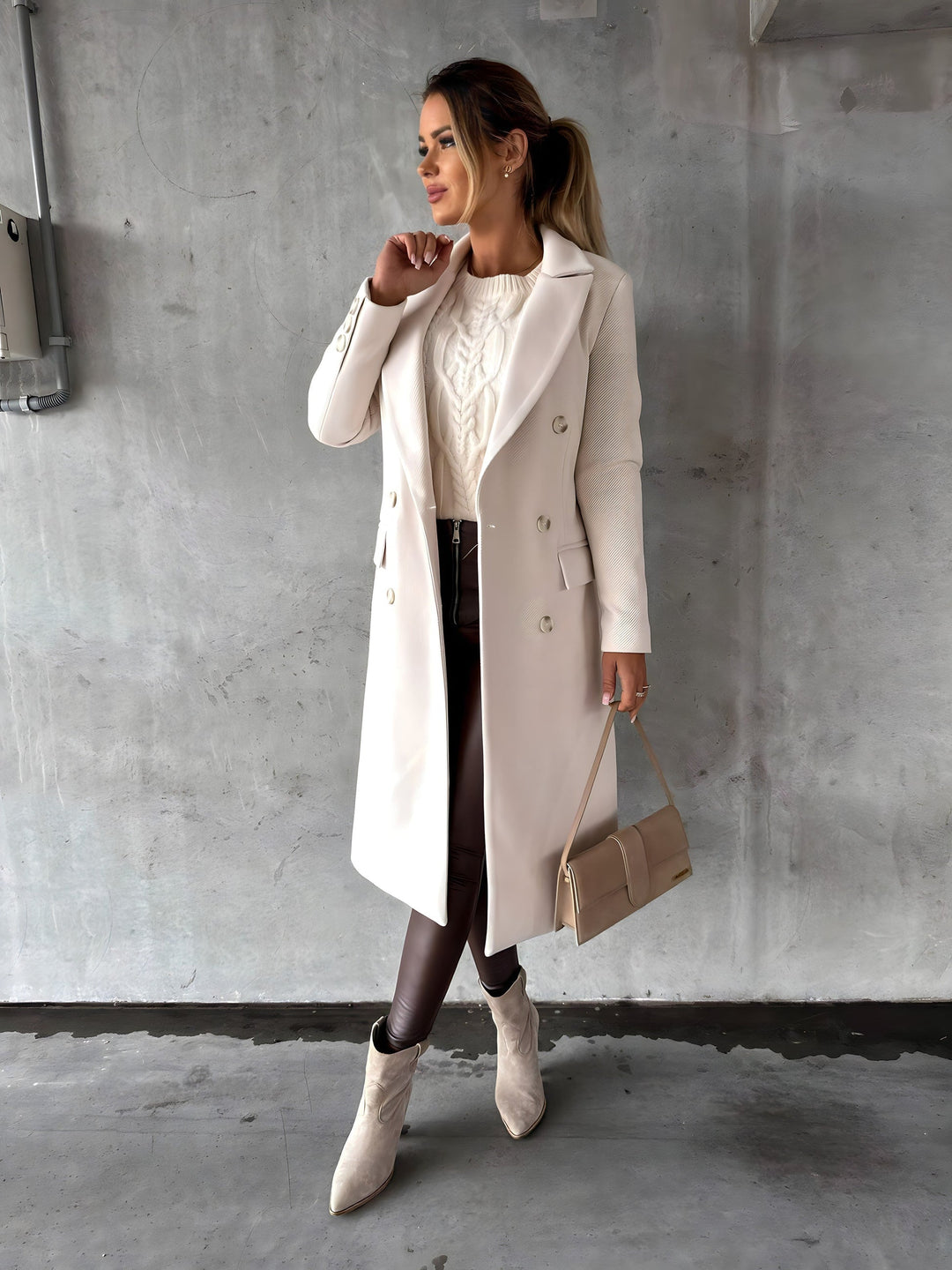 Stilla | Stilfuld Damenfrakke Elegant