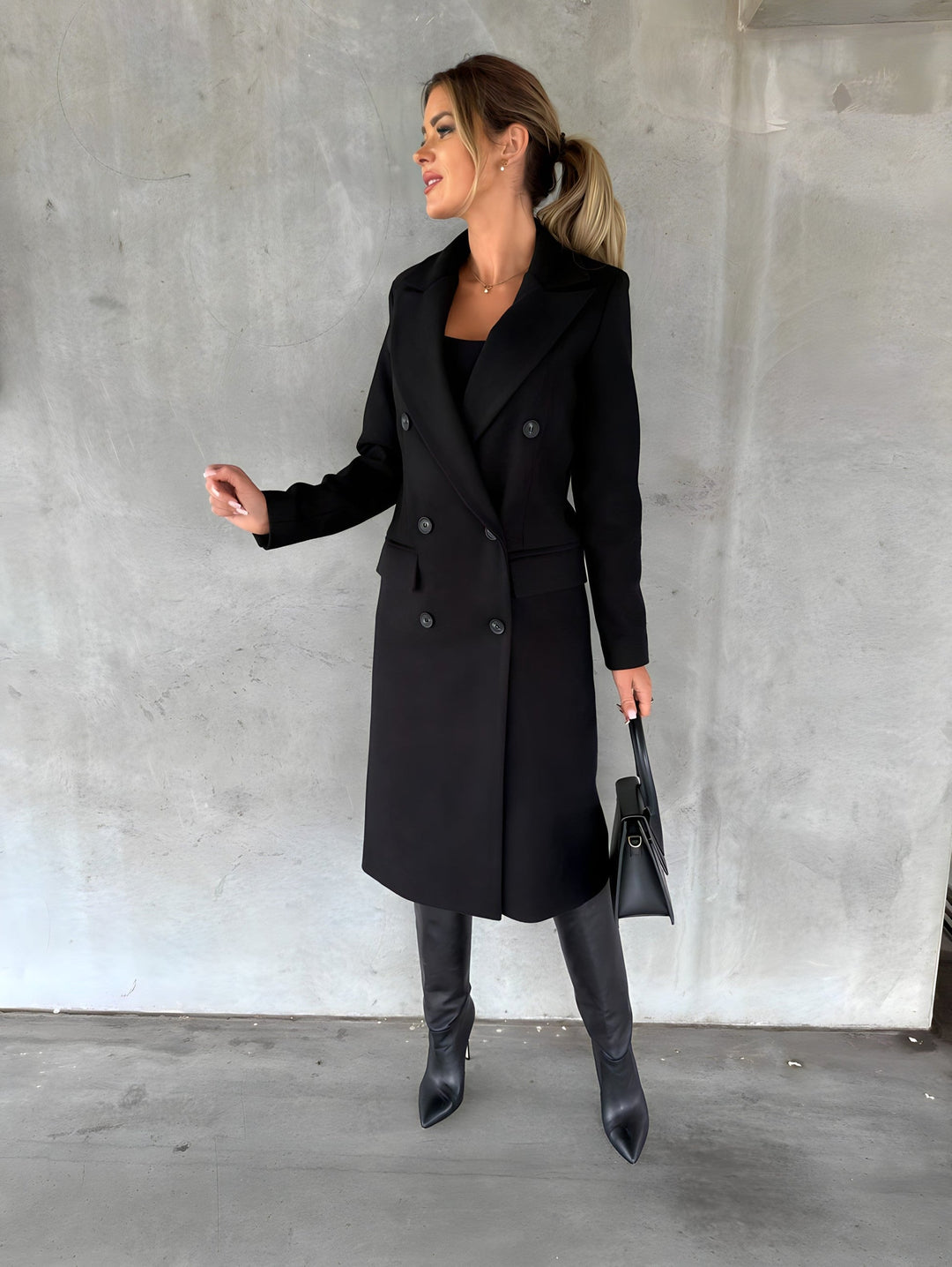 Stilla | Stilfuld Damenfrakke Elegant