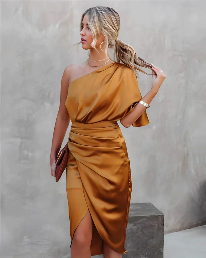 Stilla | Elegante Silke Kjole