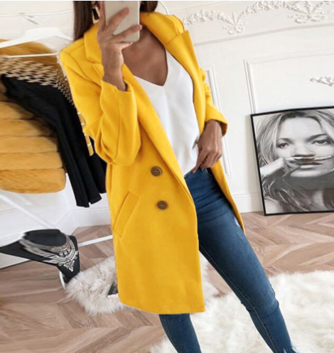 Stilla | Eleganter und Bequemer Herbstmantel