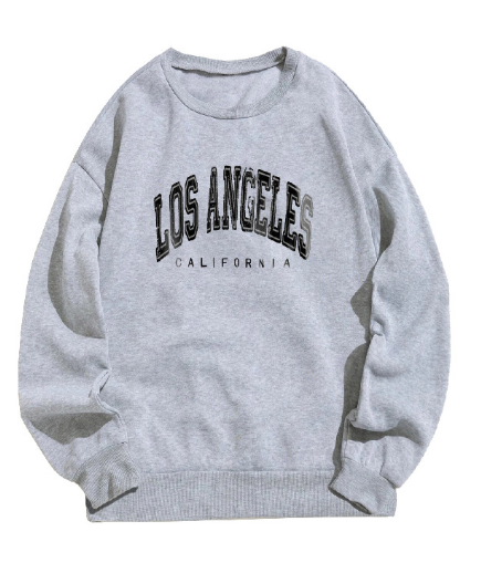 Stilla | Behagelig Grafisk Sweatshirt