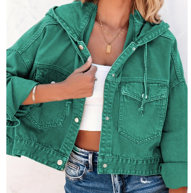 Stilla | Casual Denim Hættejakke
