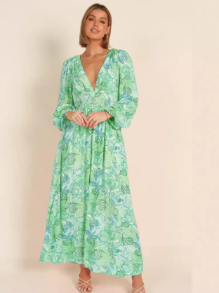 Stilla | Midi kjole Juniper