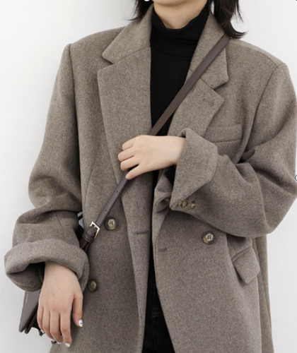 Stilla | Elegant Oversized Blazer Til Damer Med Klassisk Snit