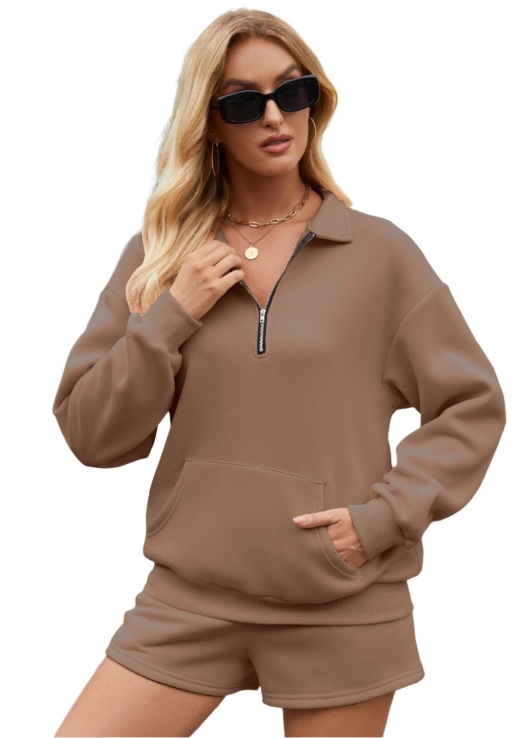 Stilla | Behagelig Hoodie- og Shorts-sæt