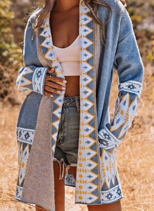 Stilla | Dame Cardigan i Boheme Stil