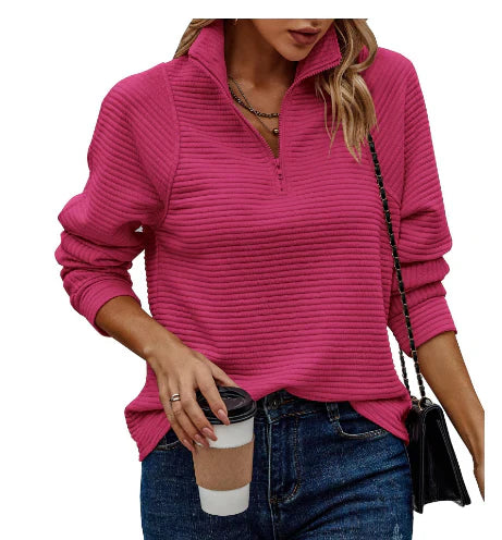 Stilla | Elegant V-udskæring Pullover til Damer