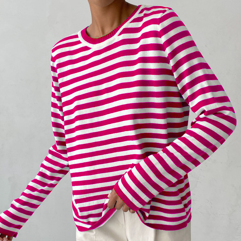 Stilla | Elegant Stribet Dame Top