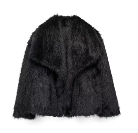 Stilla | Elegant Pelsjakke Til Kvinder Varm, Blød Og Luksuriøs, Stilfuld Og Hyggelig, Polyester