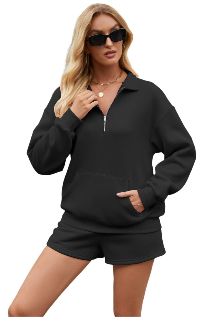 Stilla | Behagelig Hoodie- og Shorts-sæt