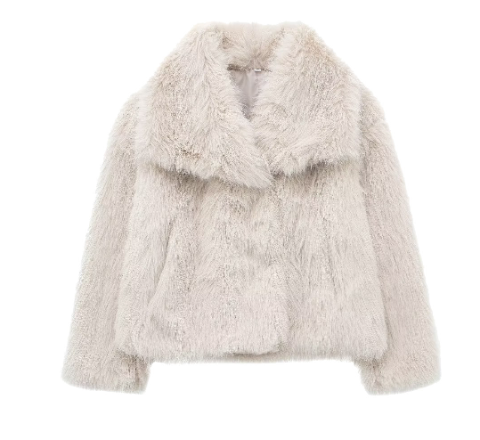 Stilla | Elegant Pelsjakke Til Kvinder Varm, Blød Og Luksuriøs, Stilfuld Og Hyggelig, Polyester