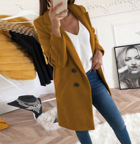 Stilla | Eleganter und Bequemer Herbstmantel
