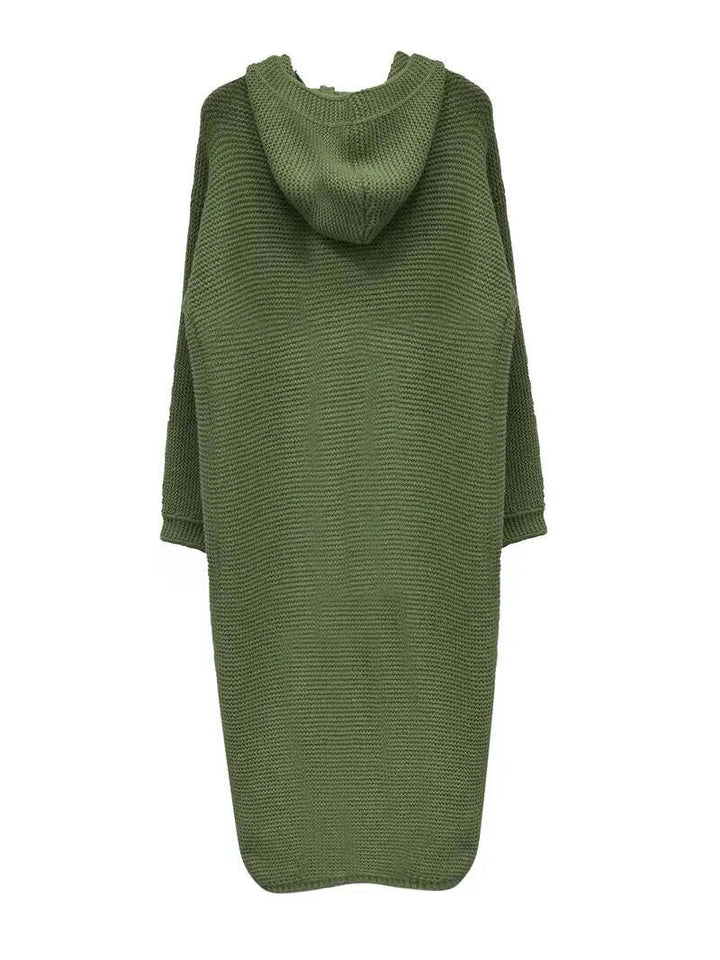 Stilla | Langer und Warmer Strickjacke