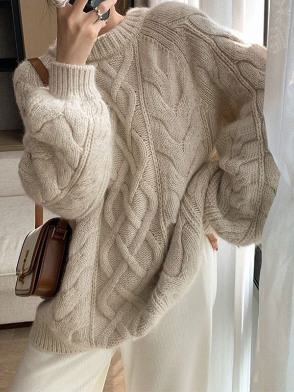 Stilla | Strikket Sweater med Tekstur