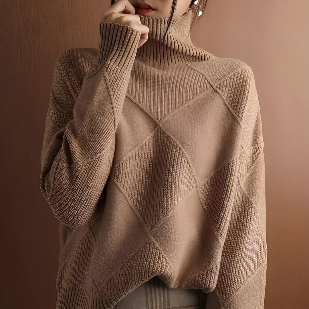 Stilla | Behagelig Dame-Rullekravepullover