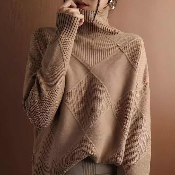 Stilla | Behagelig Dame-Rullekravepullover