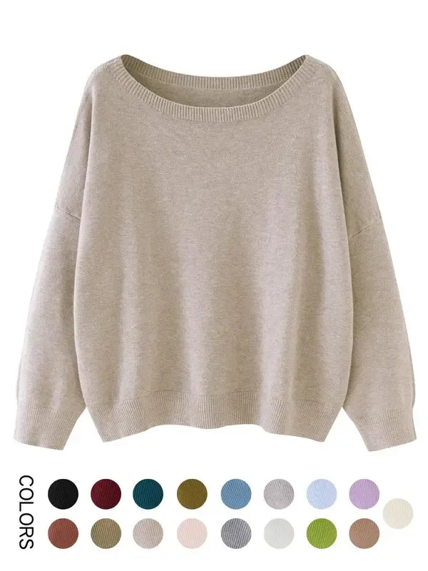 Stilla | Rundhalset Pullover