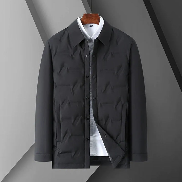 Stilla | Slank Snit Quilt Design Skjortekrave Knaplukning