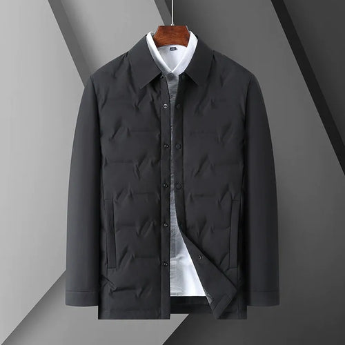 Stilla | Slank Snit Quilt Design Skjortekrave Knaplukning