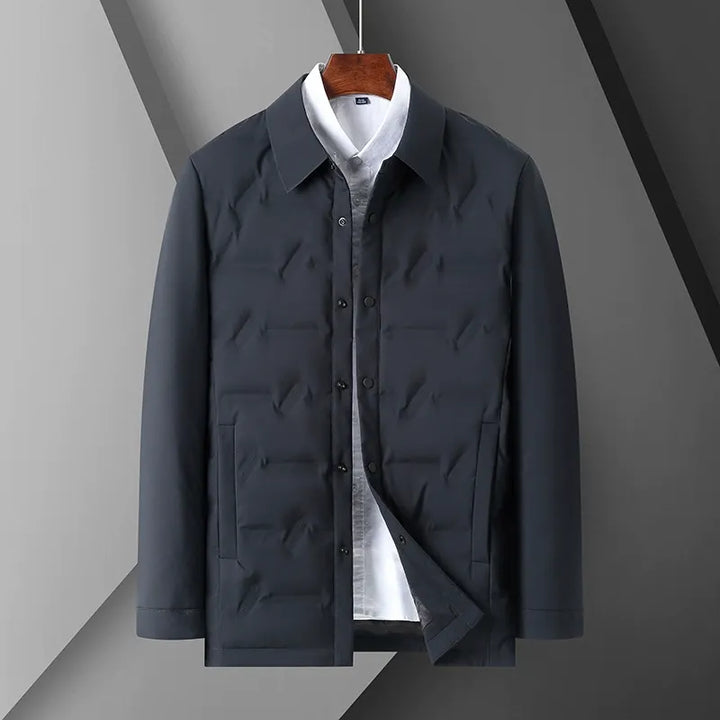Stilla | Slank Snit Quilt Design Skjortekrave Knaplukning