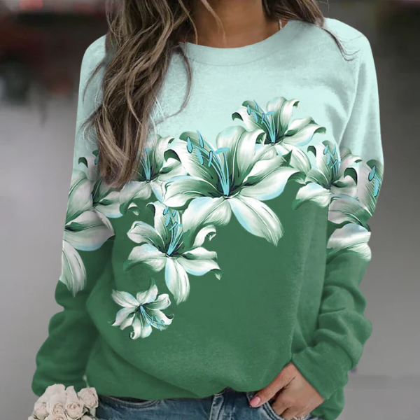 Stilla | Blødt sweatshirt med lange ærmer