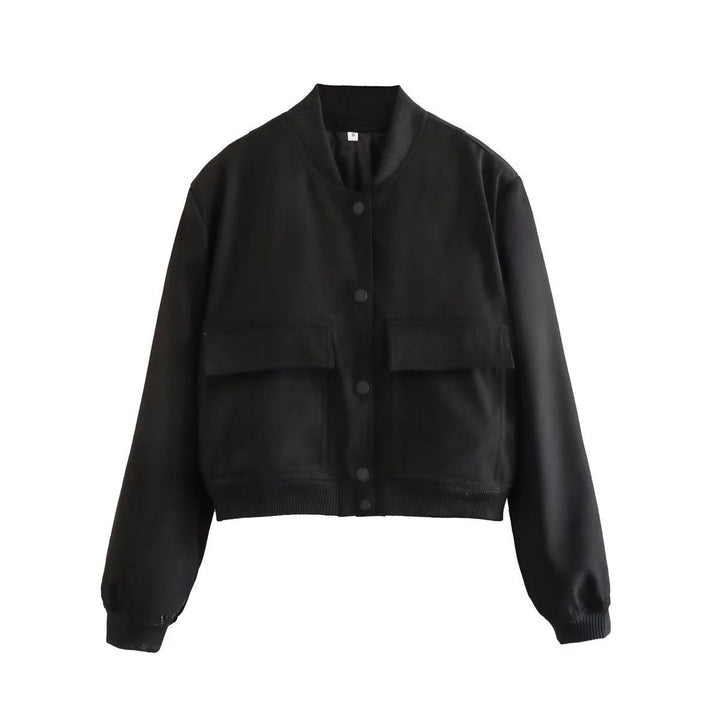 Stilla | Cropped Utility Jakke Legere Button up Ydretøj