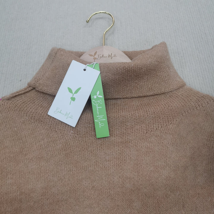 Stilla | Imponerende Color Block Strikpullover