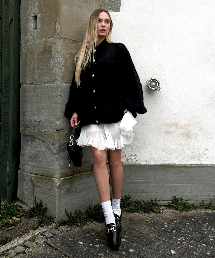 Stilla | Elegant Hvid Nederdel