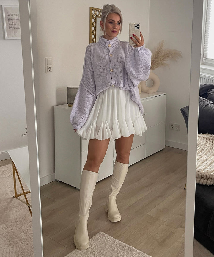 Stilla | Elegant Hvid Nederdel
