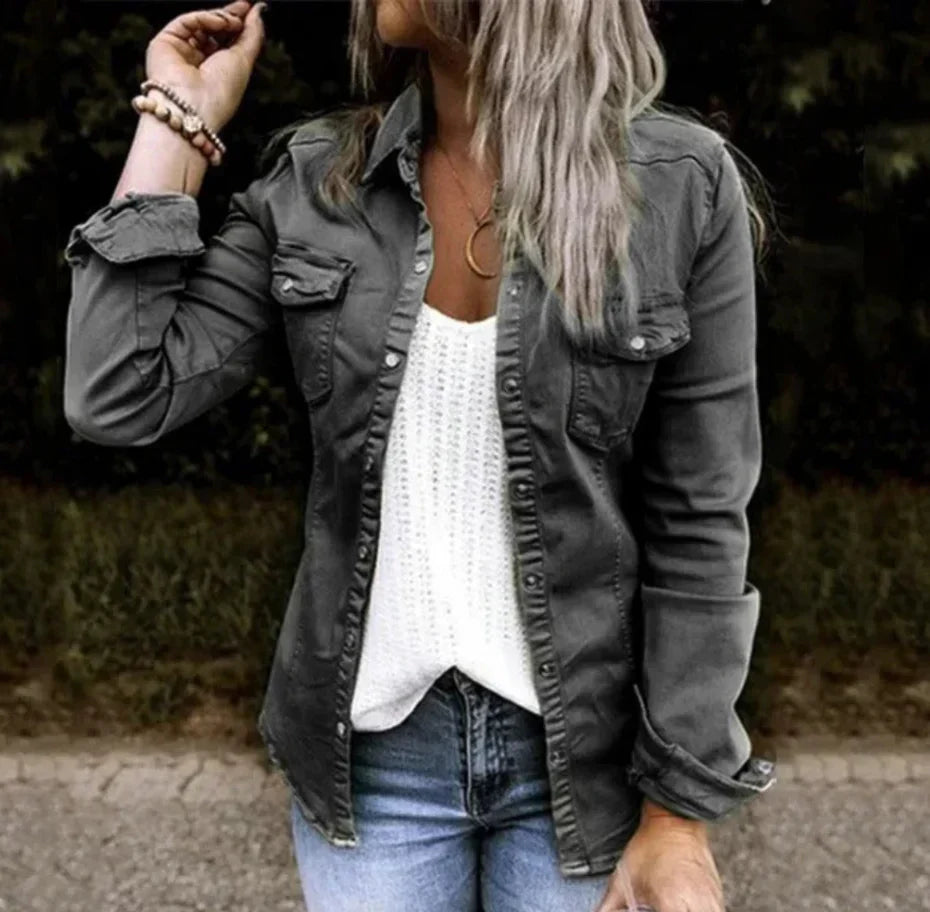 Stilla | Elegant Bluse Med Knapper Og Lommer Til Lækre Looks
