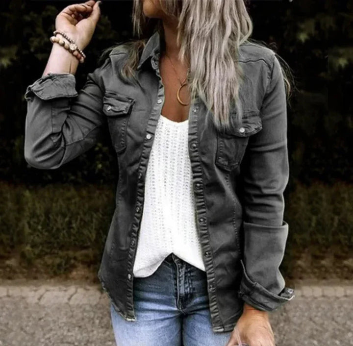 Stilla | Elegant Bluse Med Knapper Og Lommer Til Lækre Looks