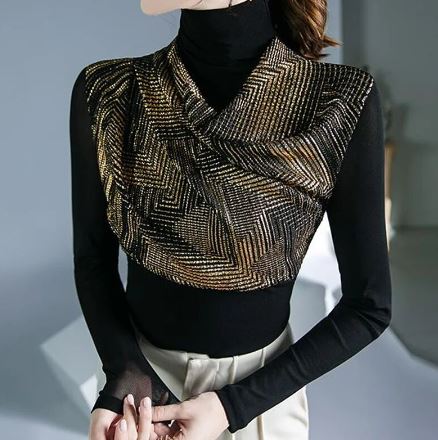 Stilla | Trendy rullekrave sweater