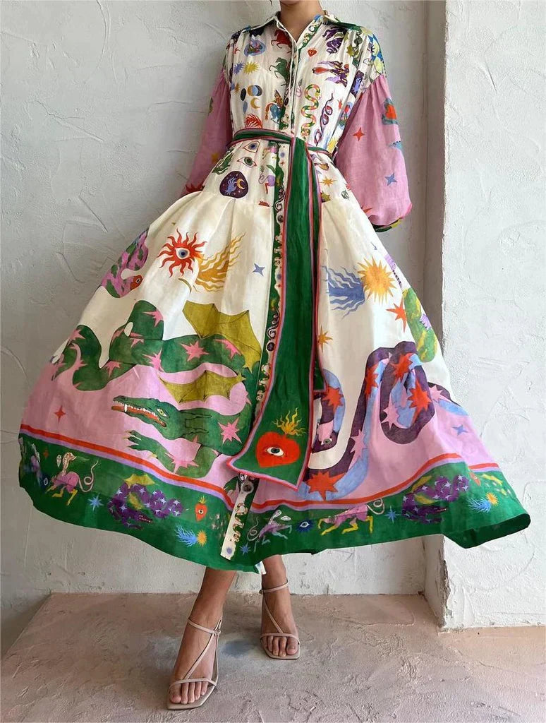 Stilla | Raffinement I En Lang Kjole