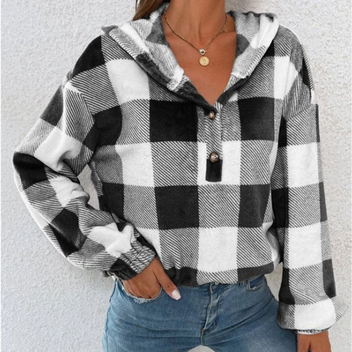 Stilla | Elegant Stribet Sweatshirt Med Lange Ærmer