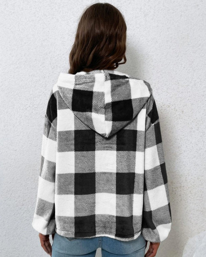 Stilla | Elegant Stribet Sweatshirt Med Lange Ærmer