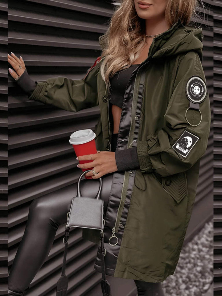 Stilla | Damen Langarm Kapuzenjacke