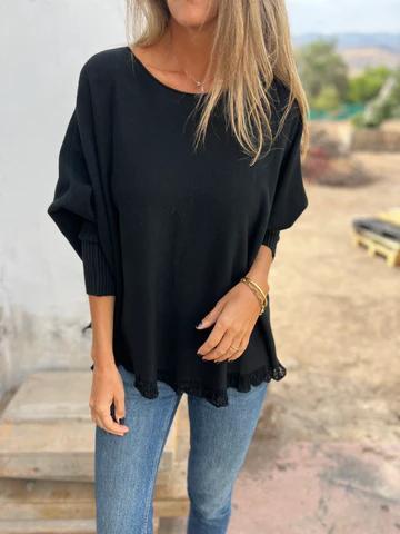 Stilla | Rundhalset Pullover