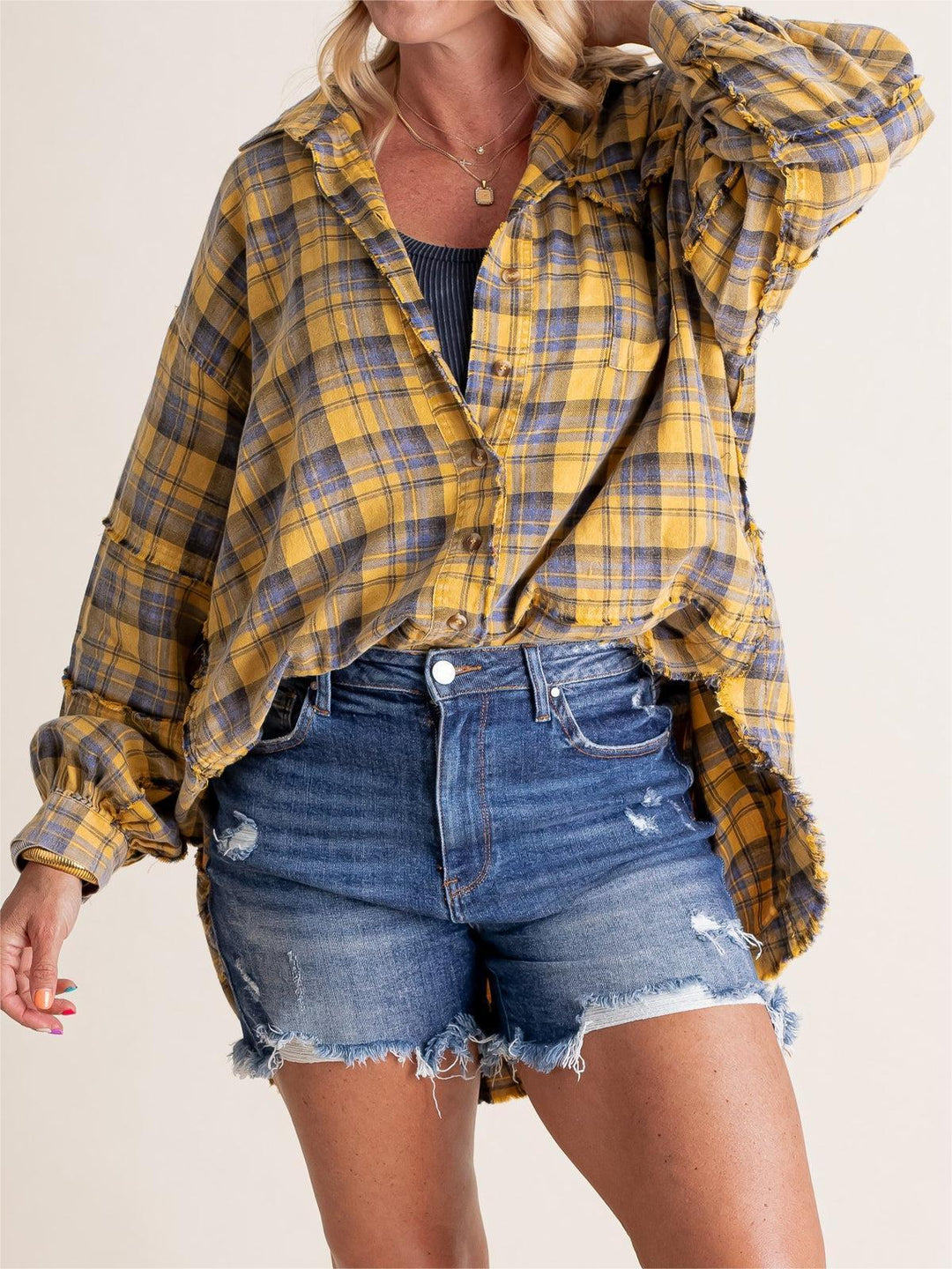 Stilla | Flannelskjorte Chemise Flaneur til stilfulde outfits