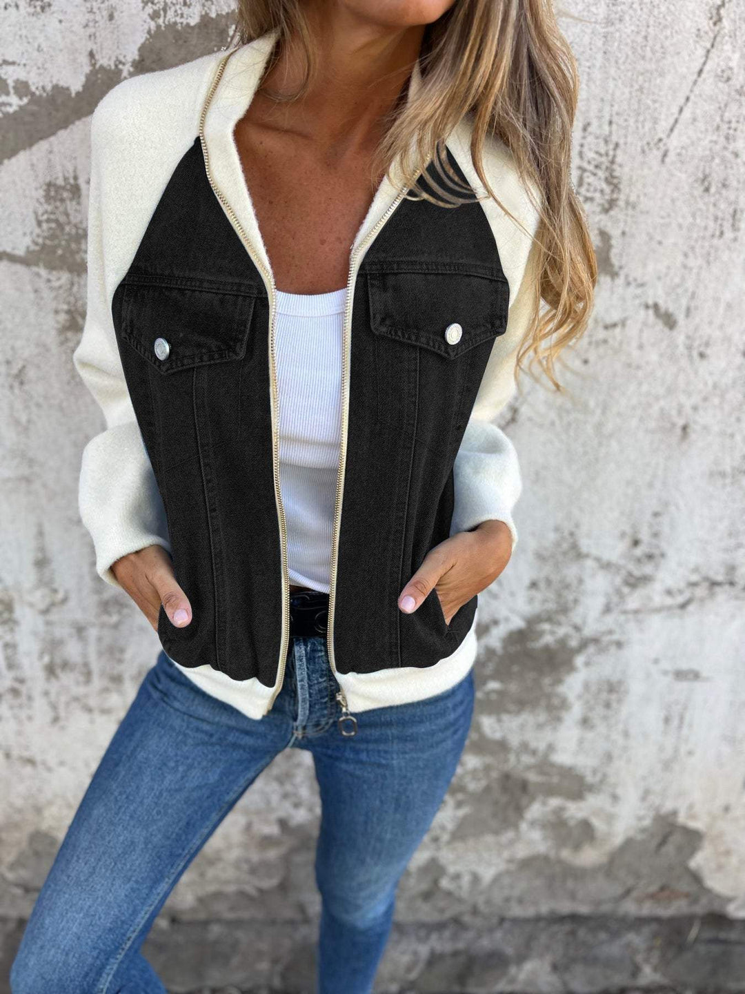 Stilla | Stilfuld Jeansjakke Mode